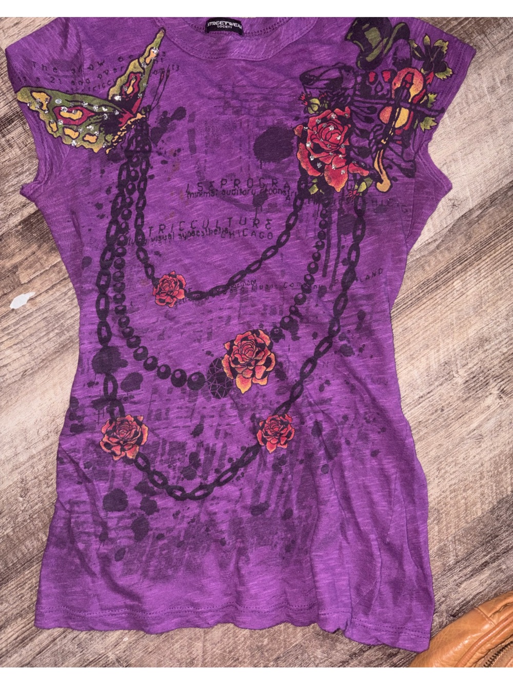 Purple Streetwear Society purple tee